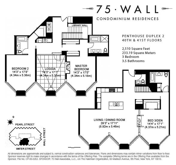 75 Wall Street, Apt PH-D2