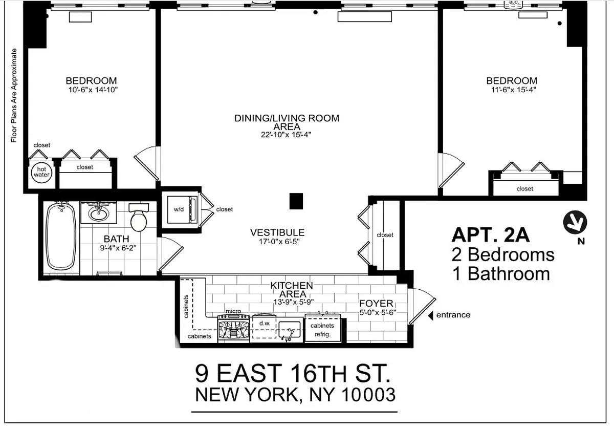 9 East 16th Street, Apt 2-A