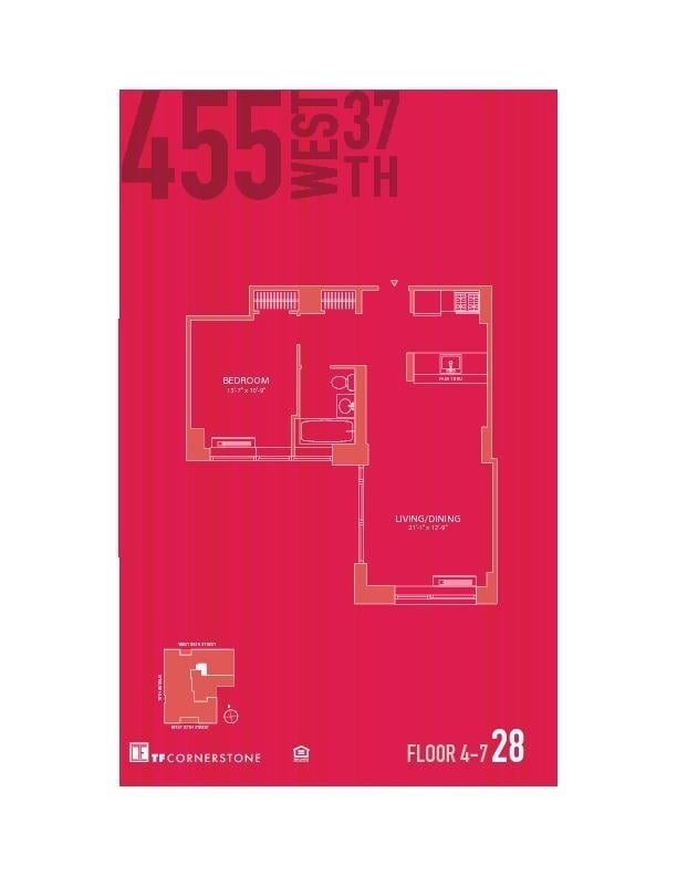 455 West 37th Street, Apt 428