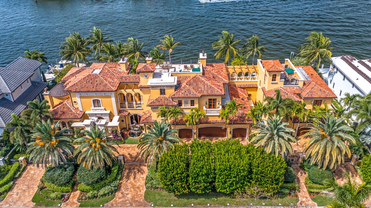 A Fort Lauderdale Waterfront Estate With Gilded Age Grandeur Lists for $24 Million