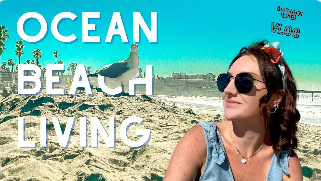 Living in Ocean Beach | OCEAN BEACH VLOG TOUR| SAN DIEGO BEACH TOWN | SAN DIEGO Real Estate