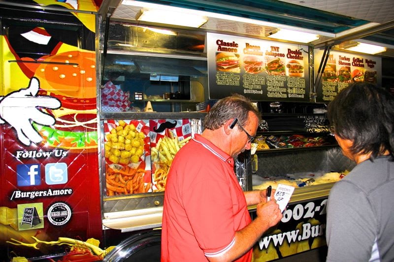 Street Food Saturdays by The Food Truck Caravan every week in Old Town Scottsdale