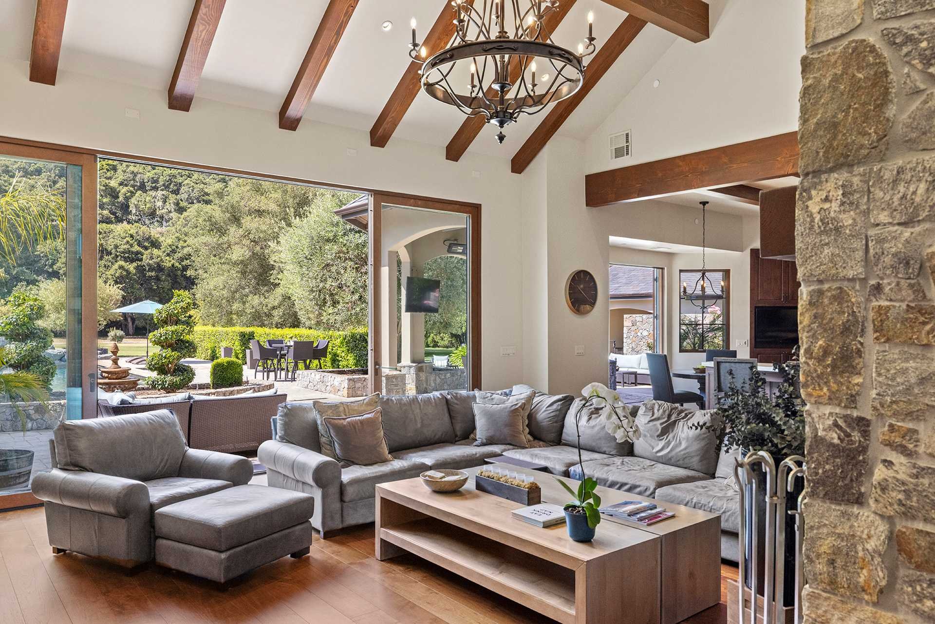 Luxurious French Country Estate - 8640 River Meadows Rd