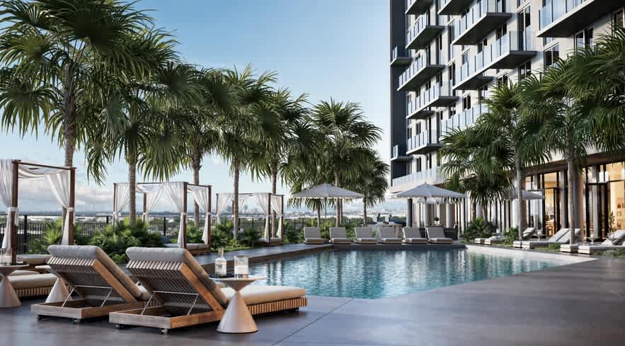 The Aileron Luxury Residences in Dania Beach