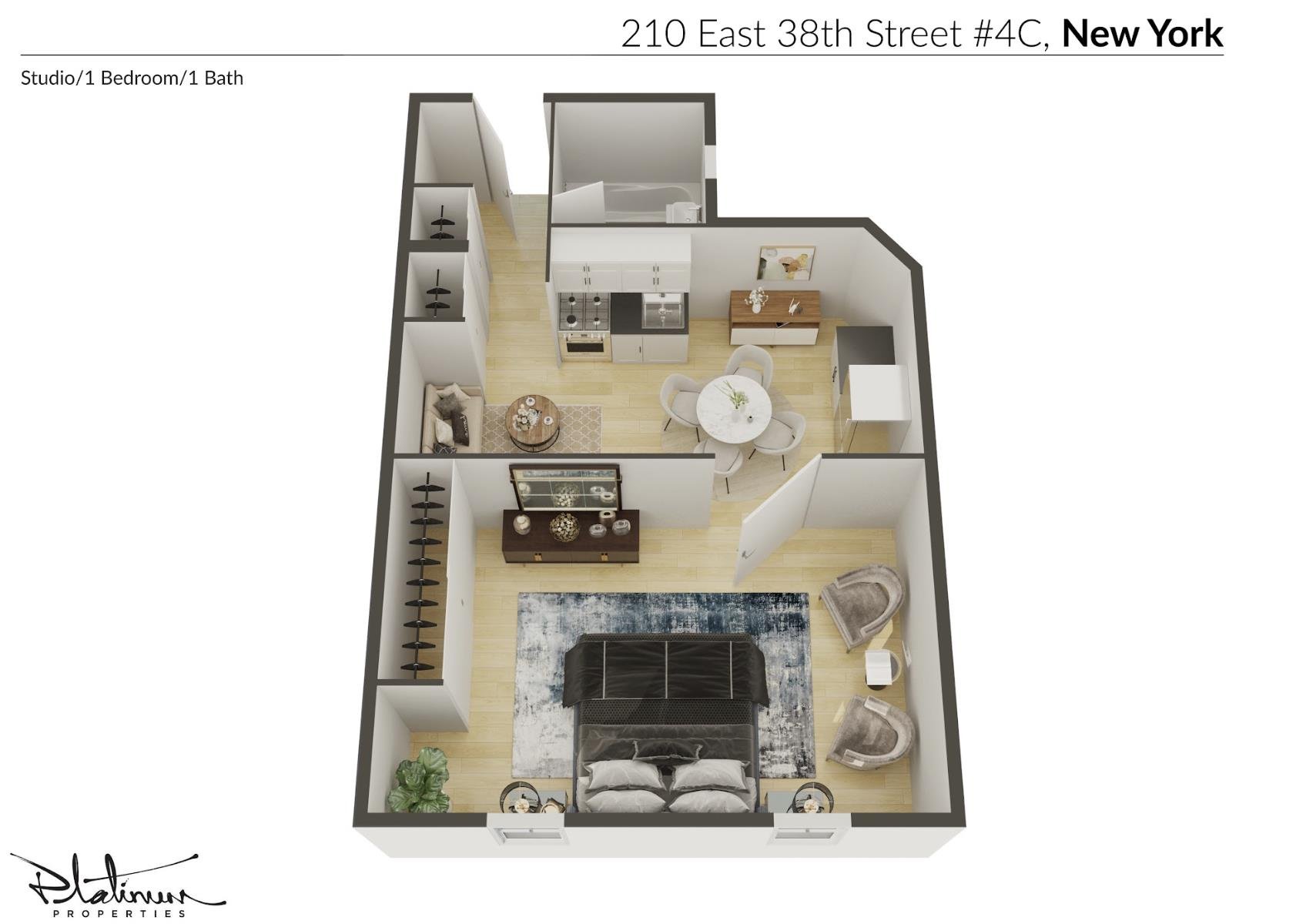 210 East 38th Street, Apt 2-C