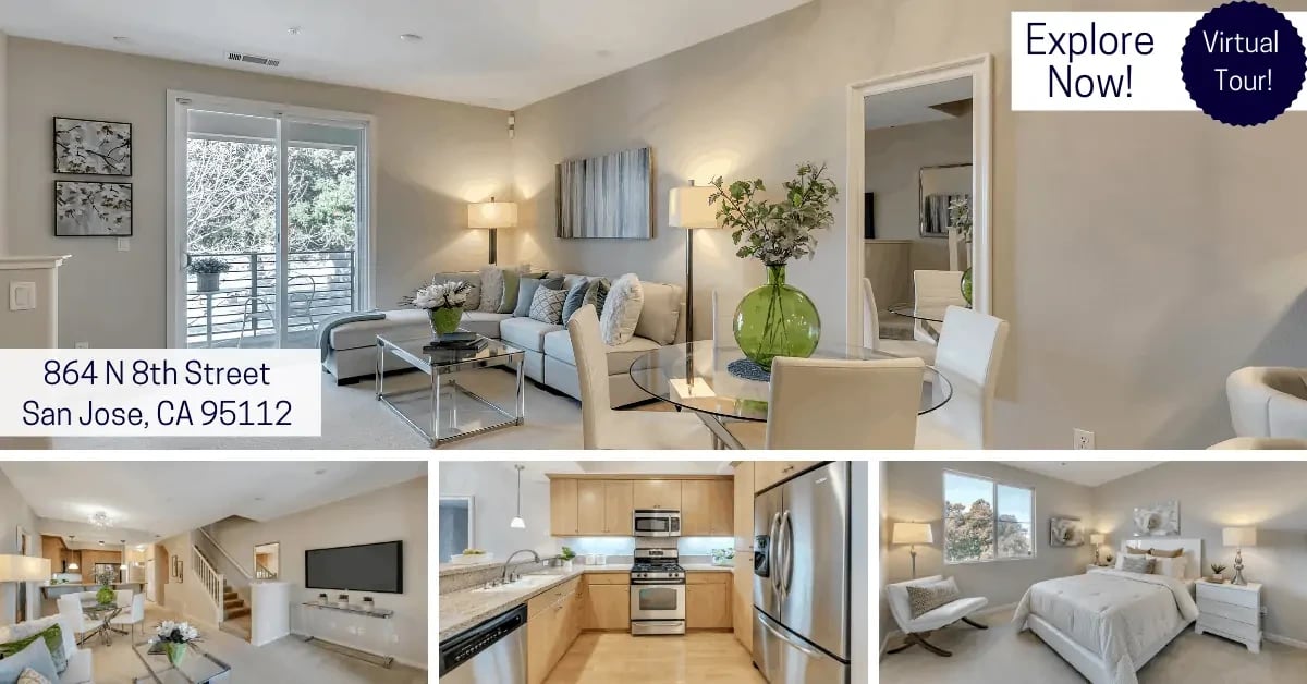 [virtual Tour] Spacious 3 Bed Townhome in Japantown – Just Listed!