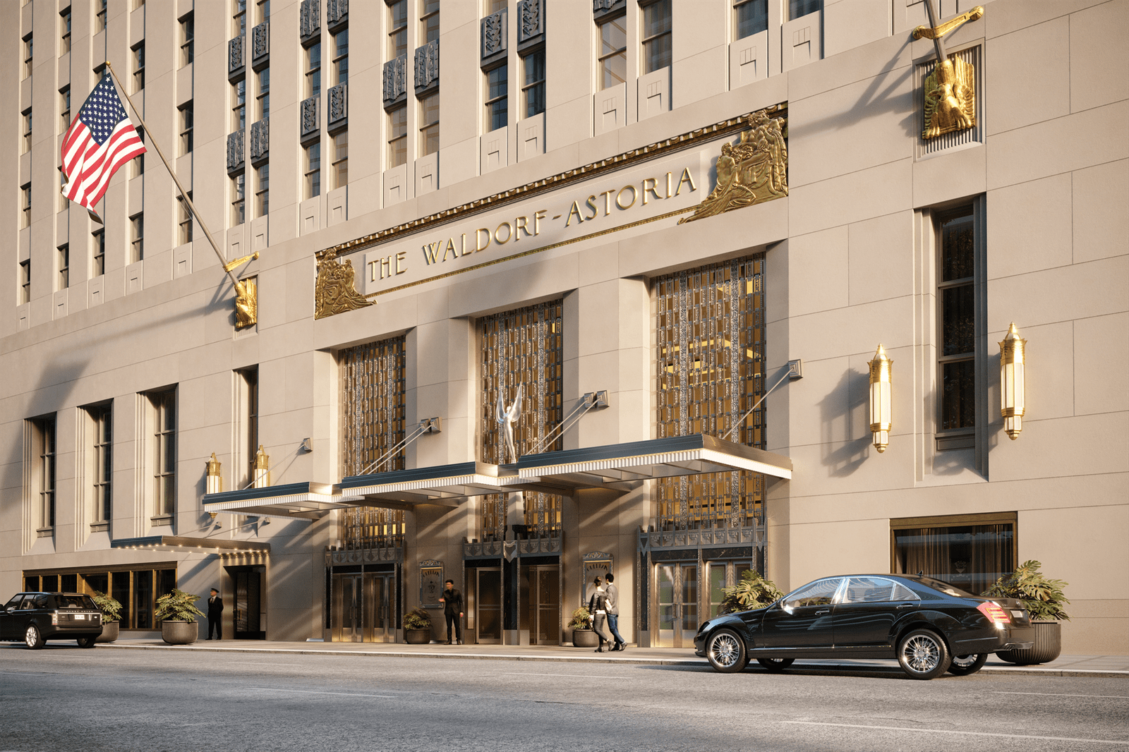 The Waldorf Astoria Residences Towers NYC