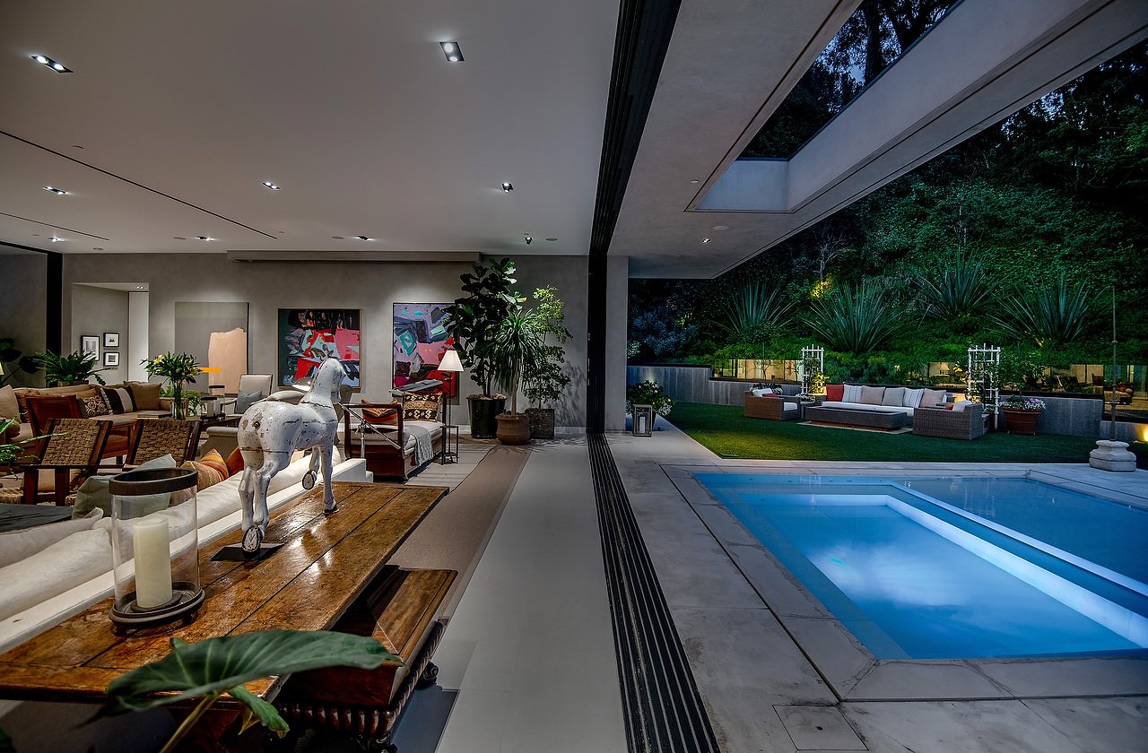 Furnished Trousdale Warm Modern Masterpiece