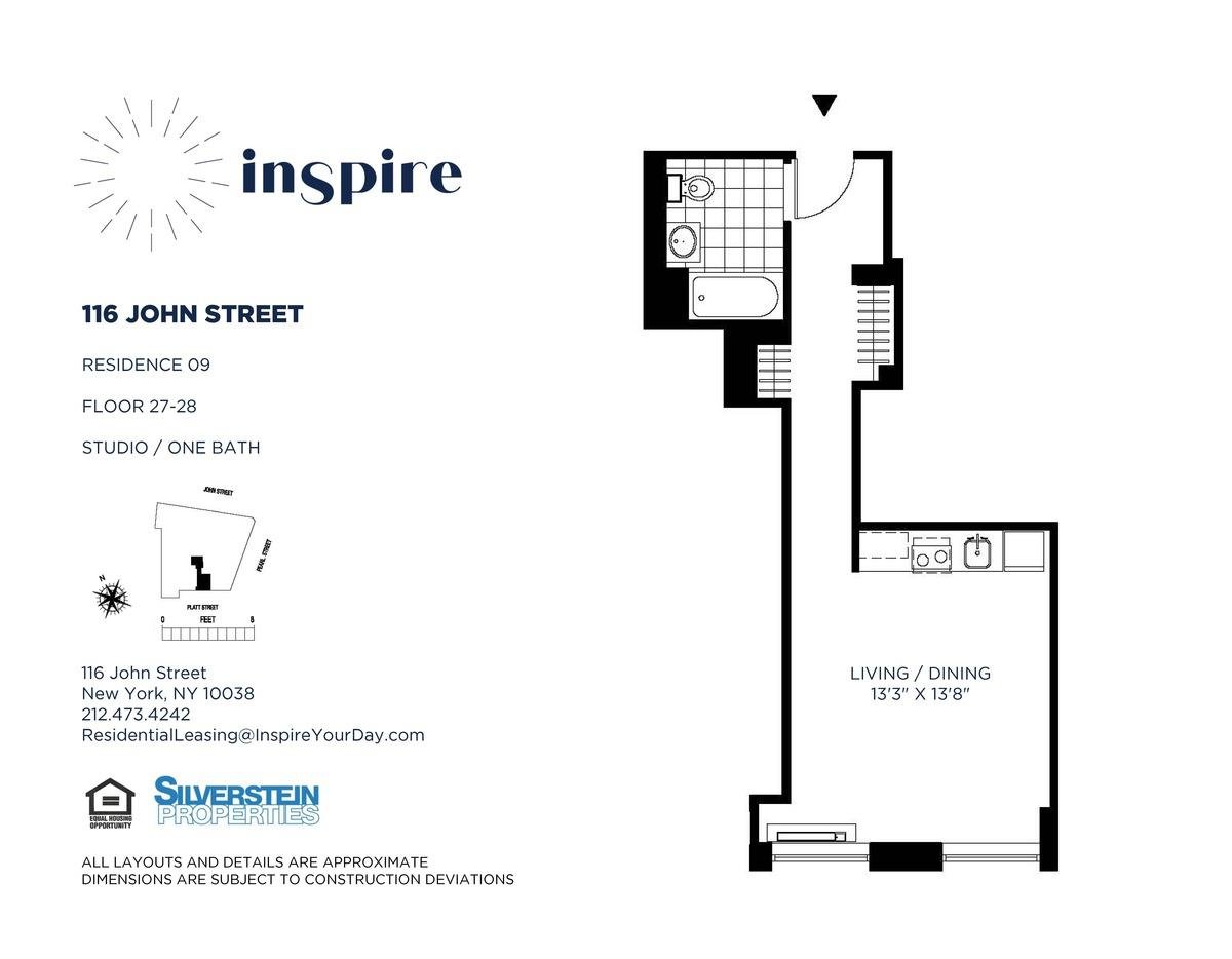116 John Street, Apt 2809