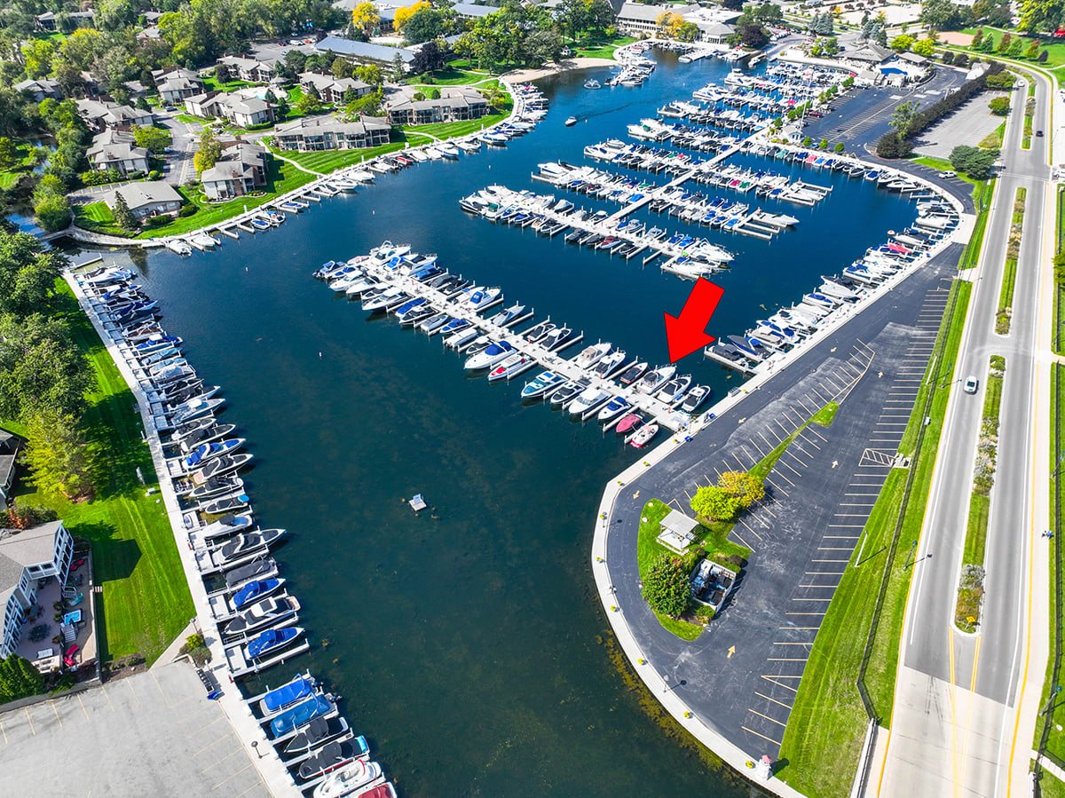 **SOLD** - Abbey Harbor AA Dockominium Boat Slip On 900 Pier
