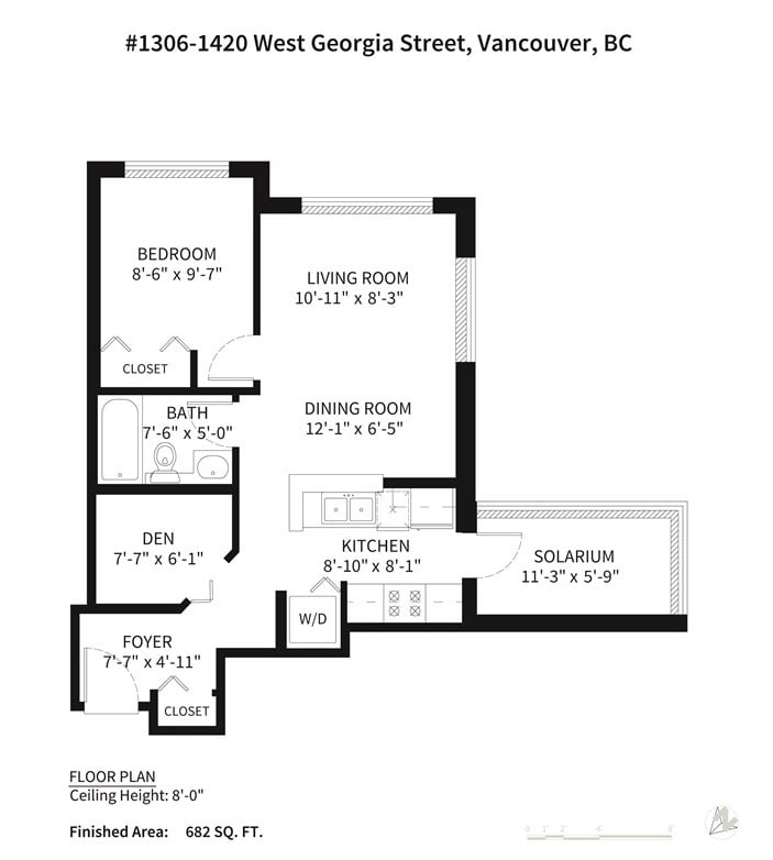 1306-1420 W Georgia St