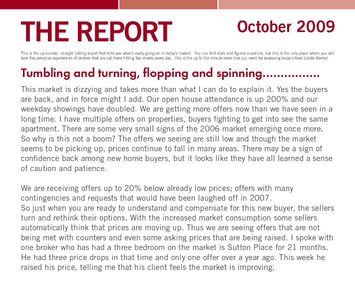 The Meier Report - October 2009