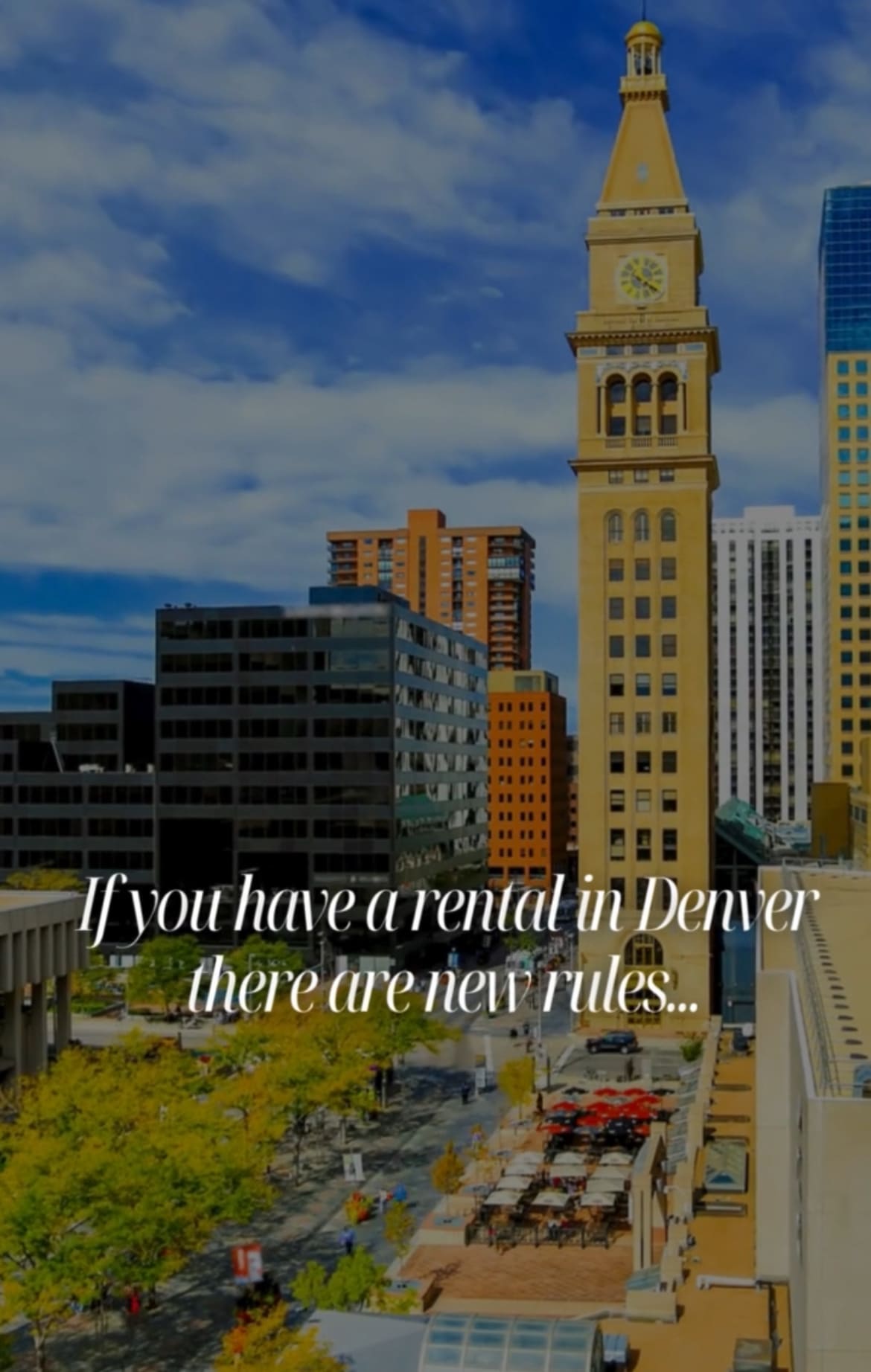 Denver's New Rental Licensing Requirements