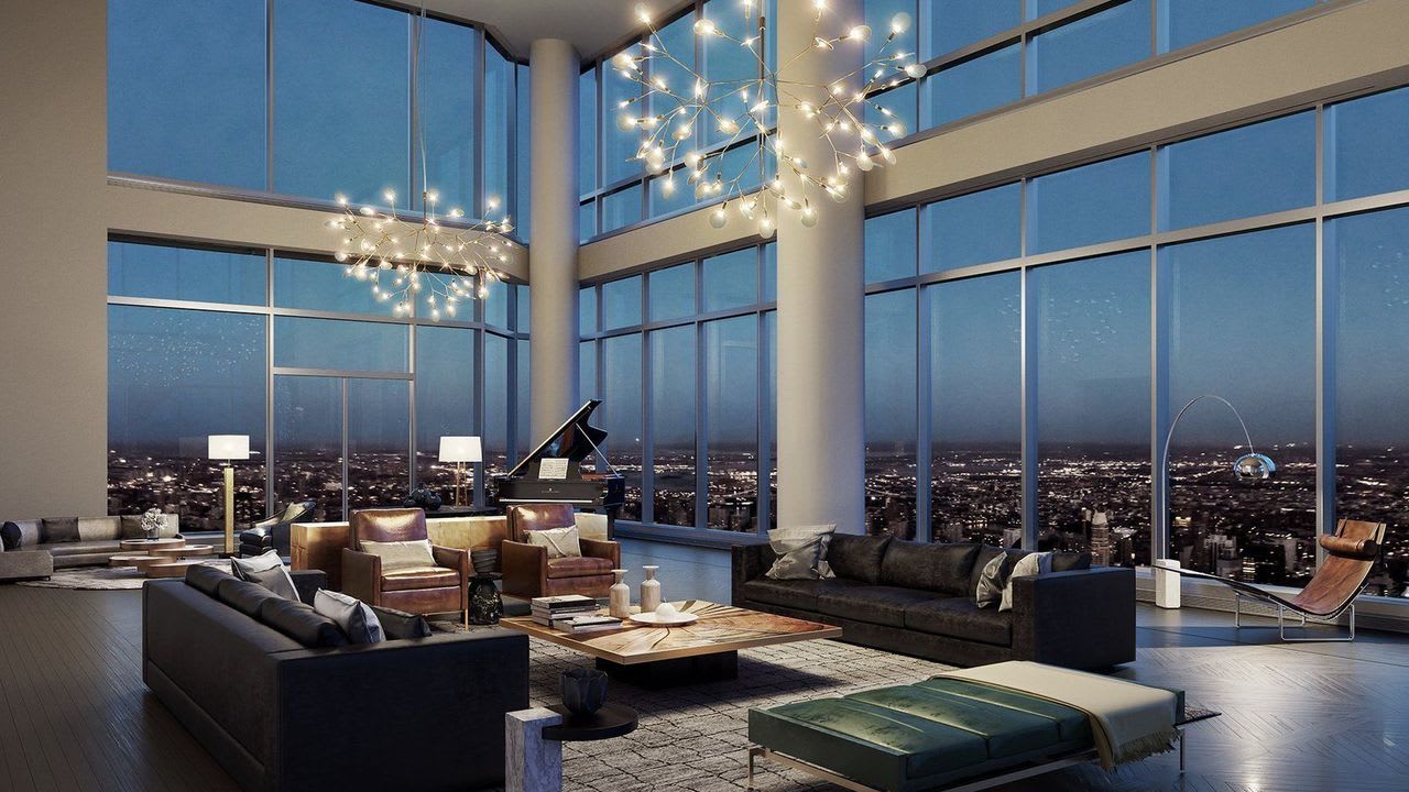 Central Park Tower Duplex Hits Market at $150m