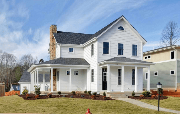 First Lochlyn Hill Home Completed