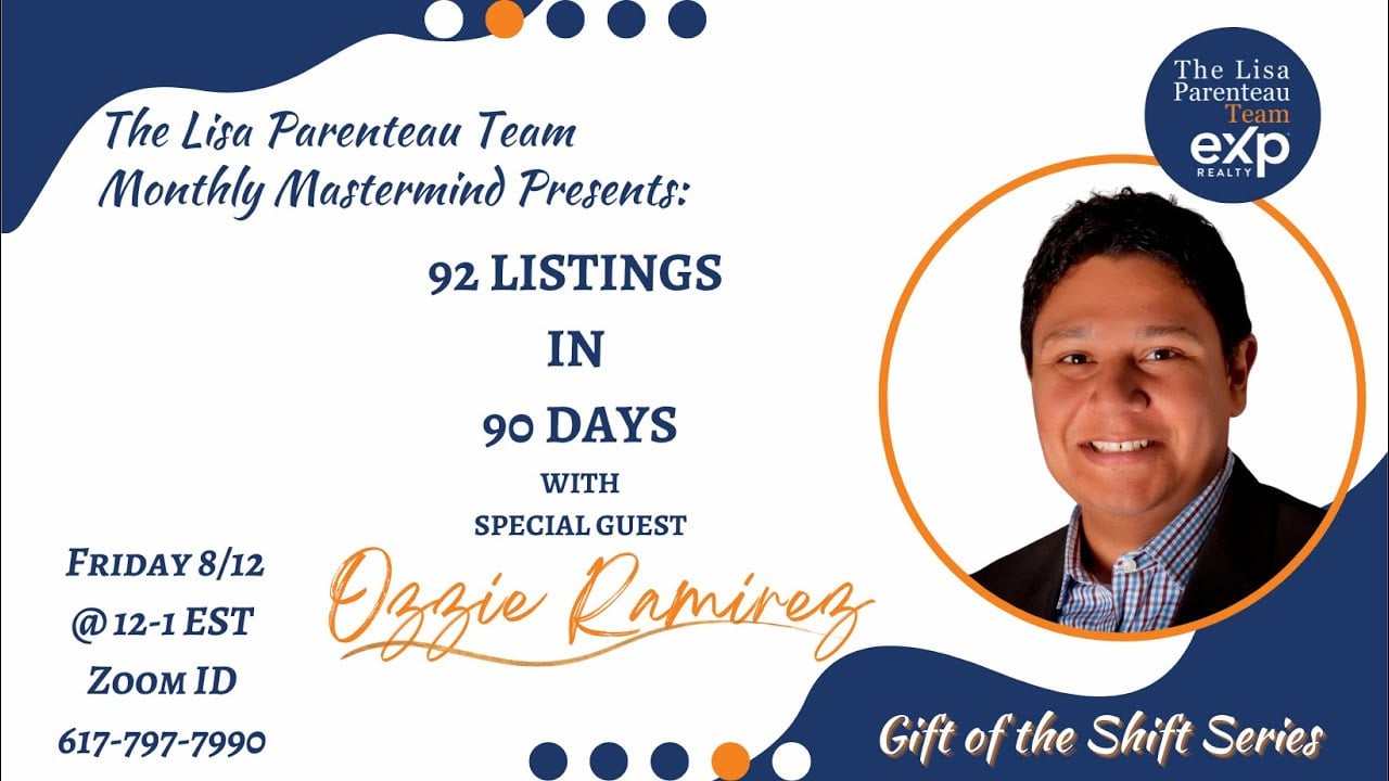 92 Listings in 90 Days ~ Ozzie Ramirez!