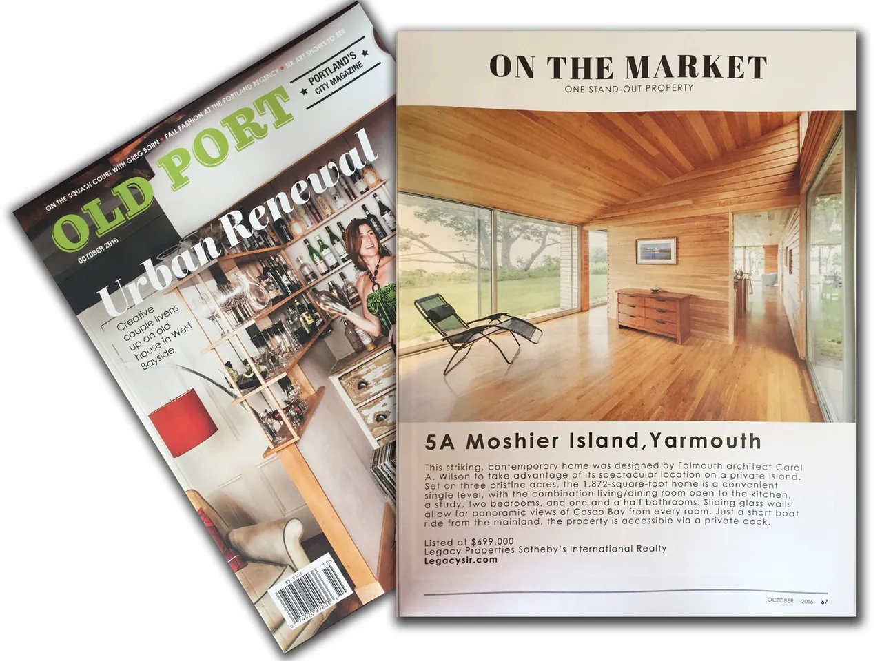 Featured in Old Port Magazine – On the Market