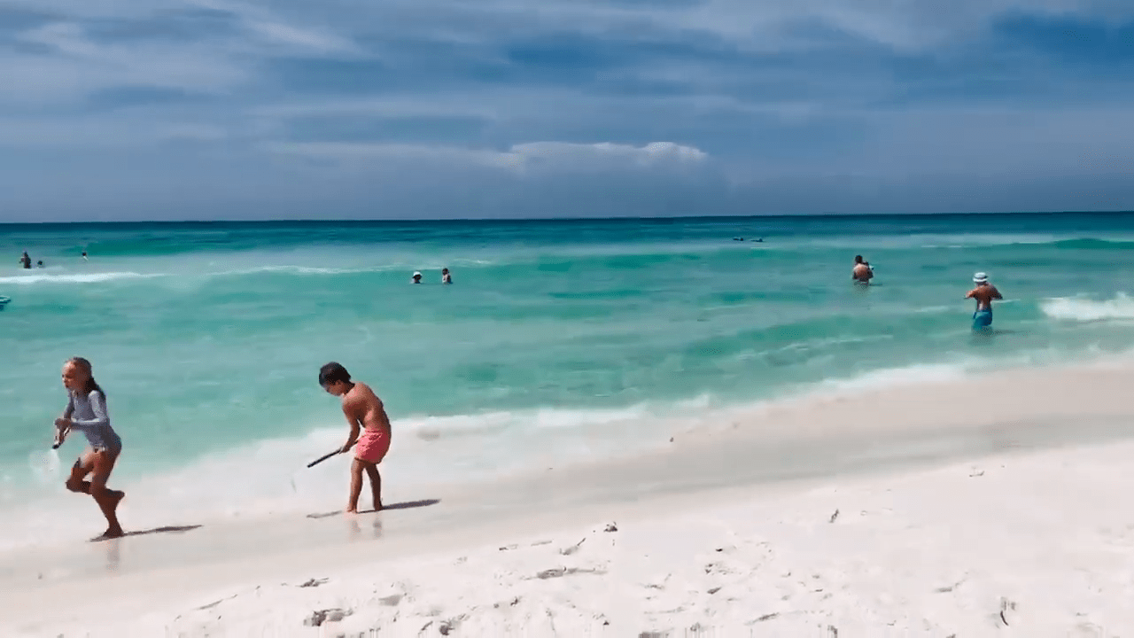 chandler and daddy Sandestin beach club