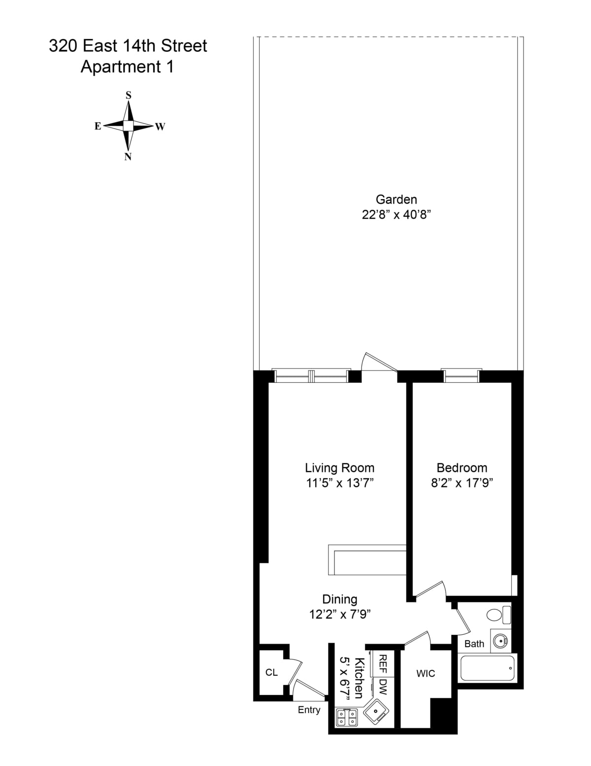 320 E 14th Street #1
