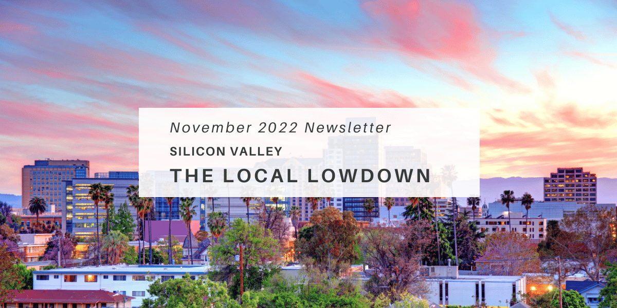 November 2022 Newsletter - Silicon Valley Local Lowdown