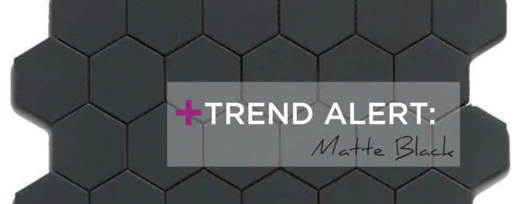 Trend Alert: Matte Black