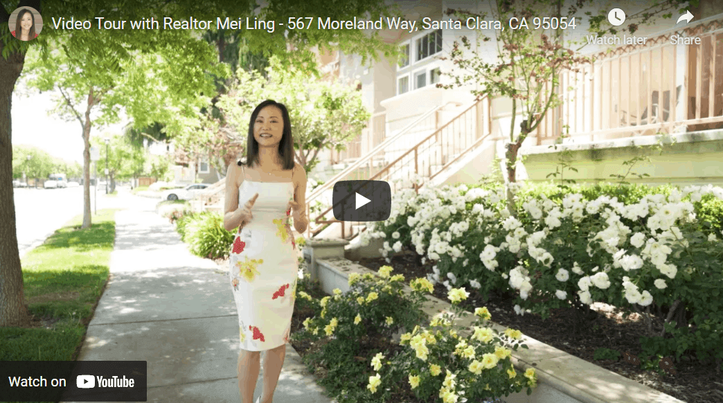 Video Tour with Realtor Mei Ling – 567 Moreland Way, Santa Clara, CA 95054