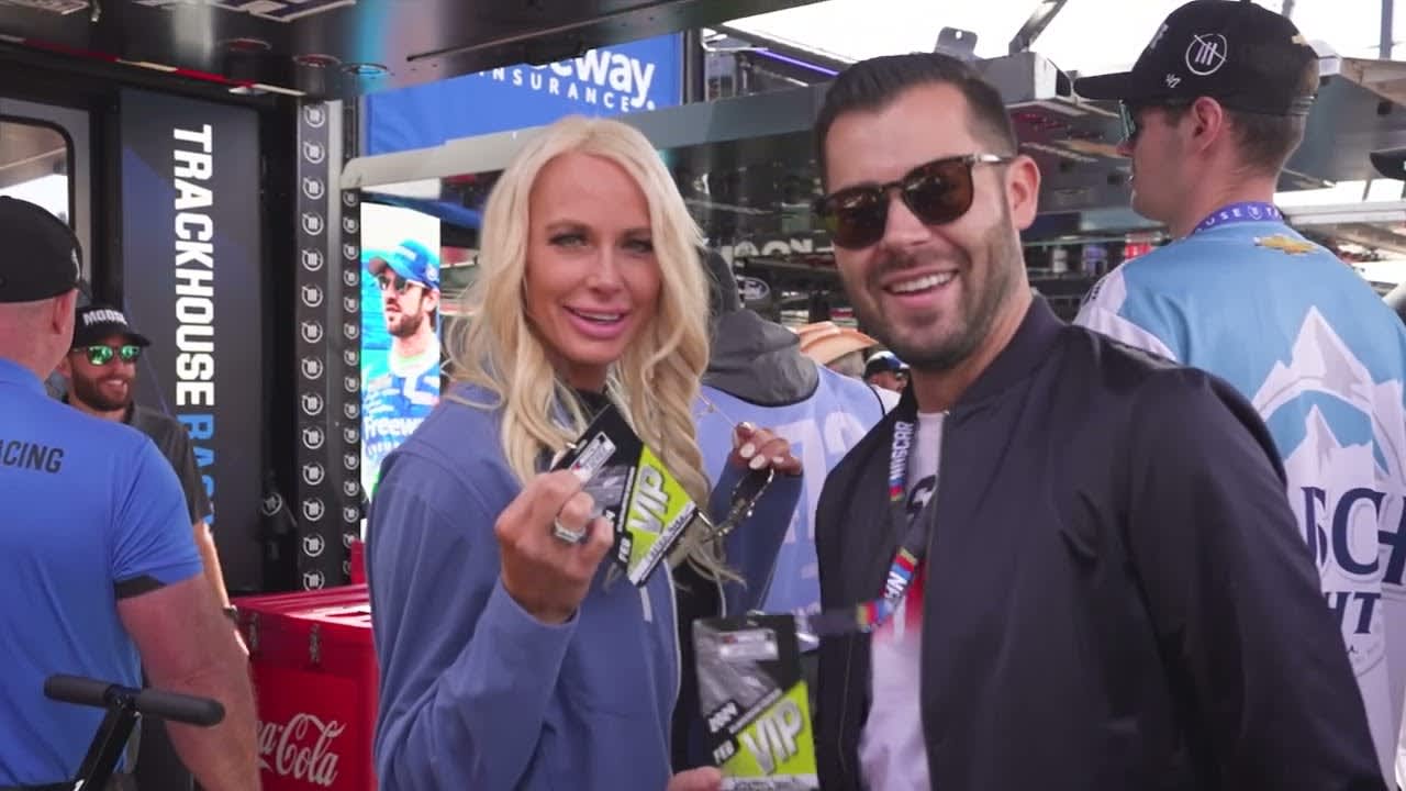 Jeremy Smith and Chelsea Horan host American Dream, NARCAR Cup Series!