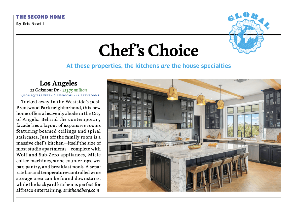 Chef's Choice – 22 Oakmont Drive