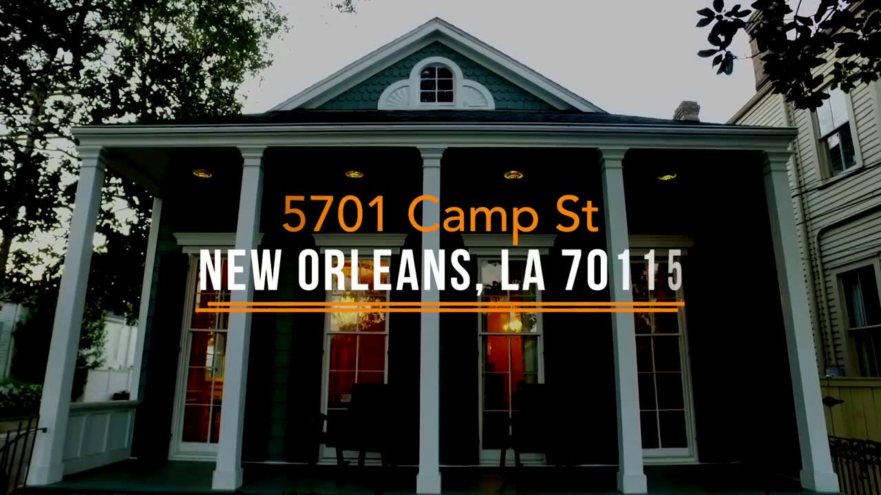 New Orleans Luxury Real Estate- 5701 Camp St., New Orleans, LA 70115