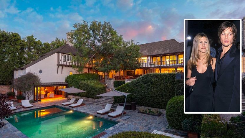 Realtor: $49M Estate Once Owned by Jennifer Aniston and Brad Pitt