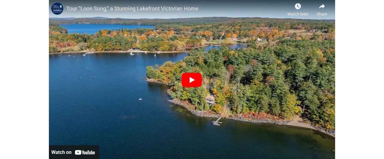 Video of The Week: Tour “Loon Song,” a Stunning Lakefront Victorian Home