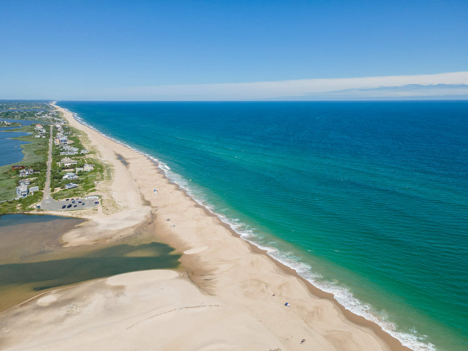 Unbelievable Sunsets Over Mecox Bay in a World-Class Modern