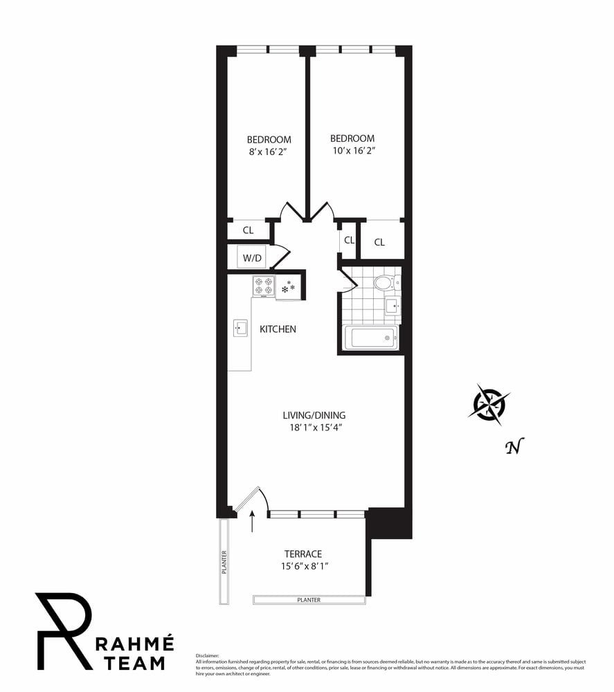 834 Sterling Pl, Unit 105