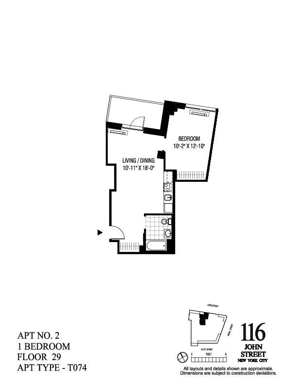 116 John Street, Apt 2902