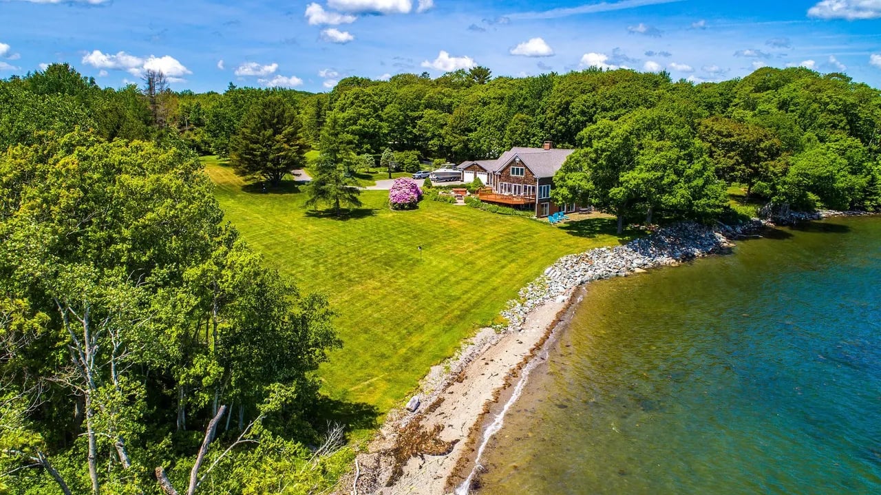 New Waterfront Listing! 1288 Newbury Neck Road, Surry, Maine – $2,100,000