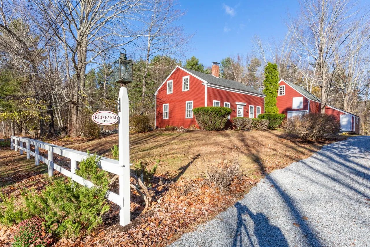 Maine Farmhouses with Acreage and Privacy