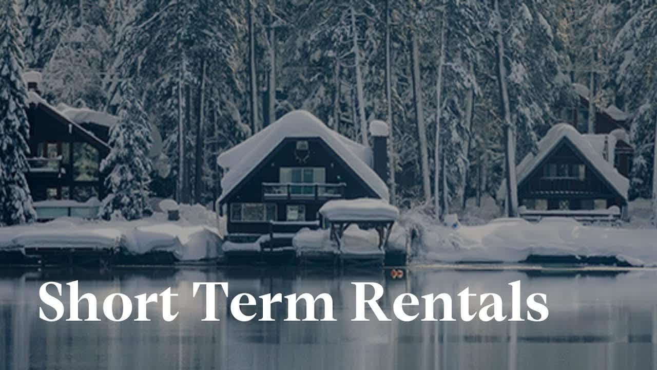 Short Term Rental Update | Houses for Sale Truckee CA | Tahoe Real Estate Advisors