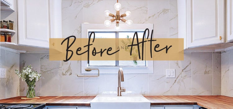 Before and After: Petite Kitchen