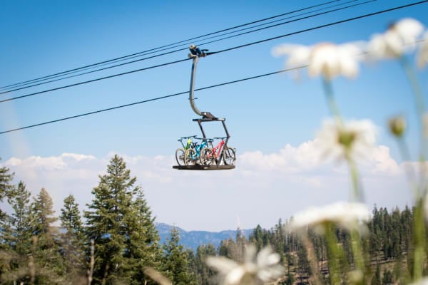 Mountain Biking at Northstar's Mountain Bike Park