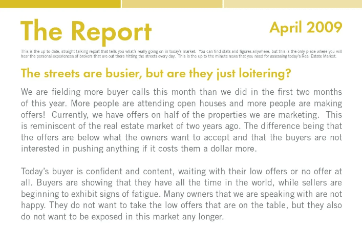 The Meier Report - April 2009