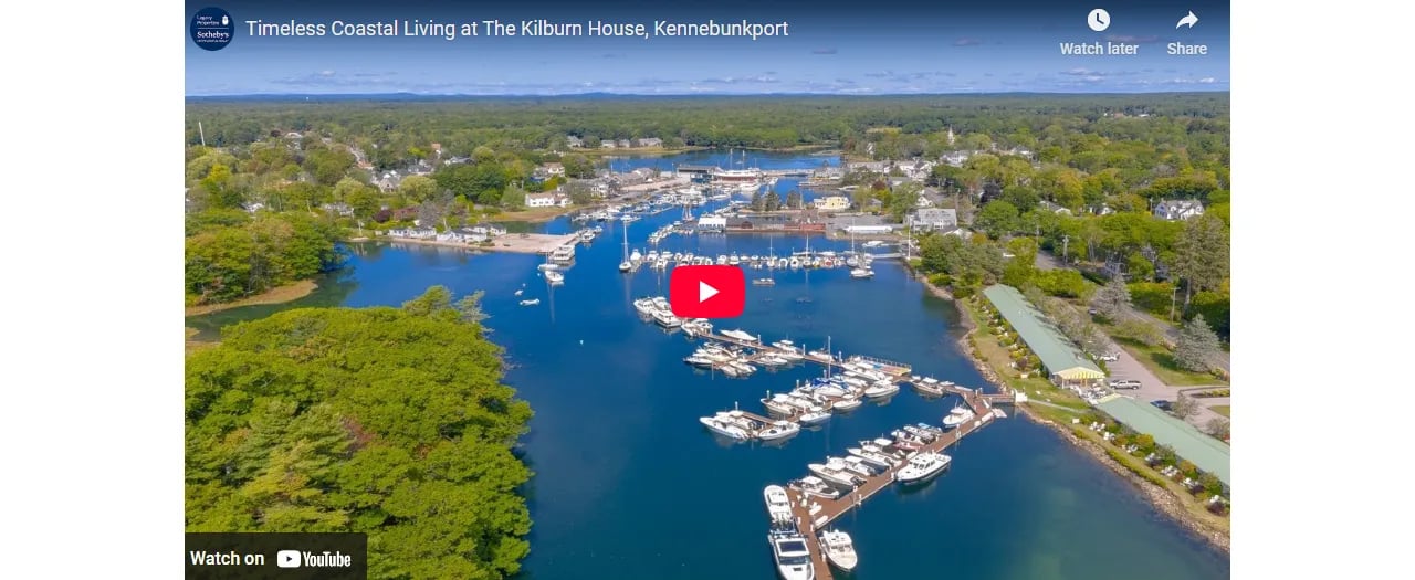 Timeless Coastal Living at The Kilburn House, Kennebunkport
