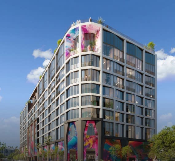 September 2024 | Proposed Hotel-Residence with Rooftop Restaurant in Wynwood Arts District