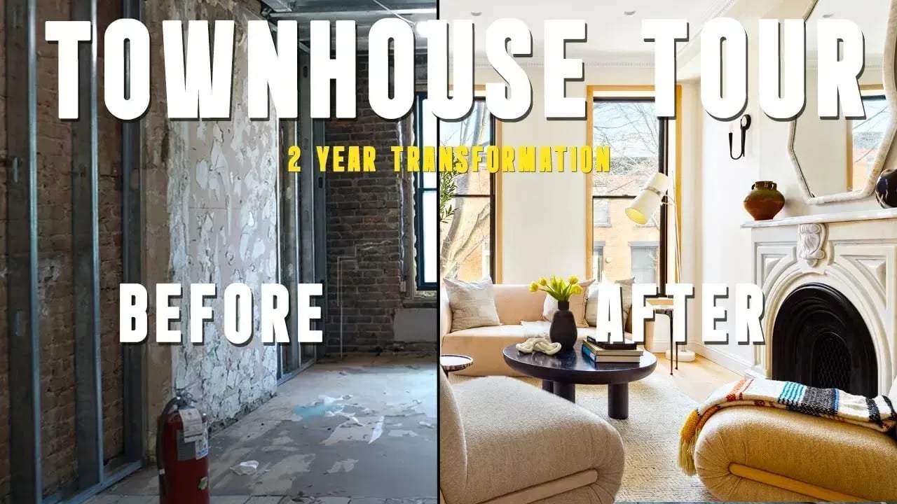 NYC TOWNHOUSE Renovation Tour