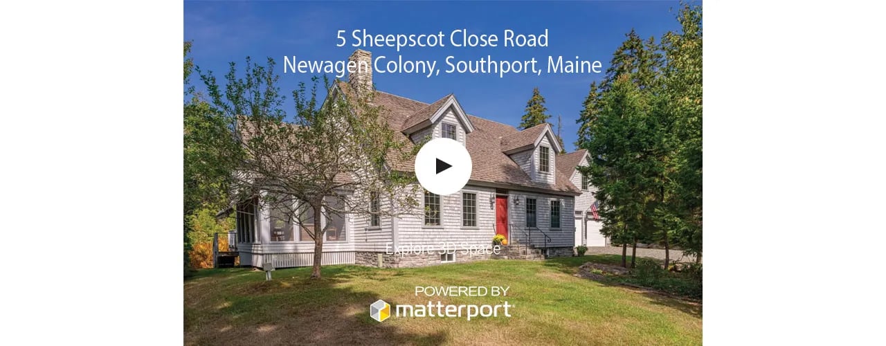 Virtual Open House – 5 Sheepscot Close Road, Newagen Colony, Southport, Maine
