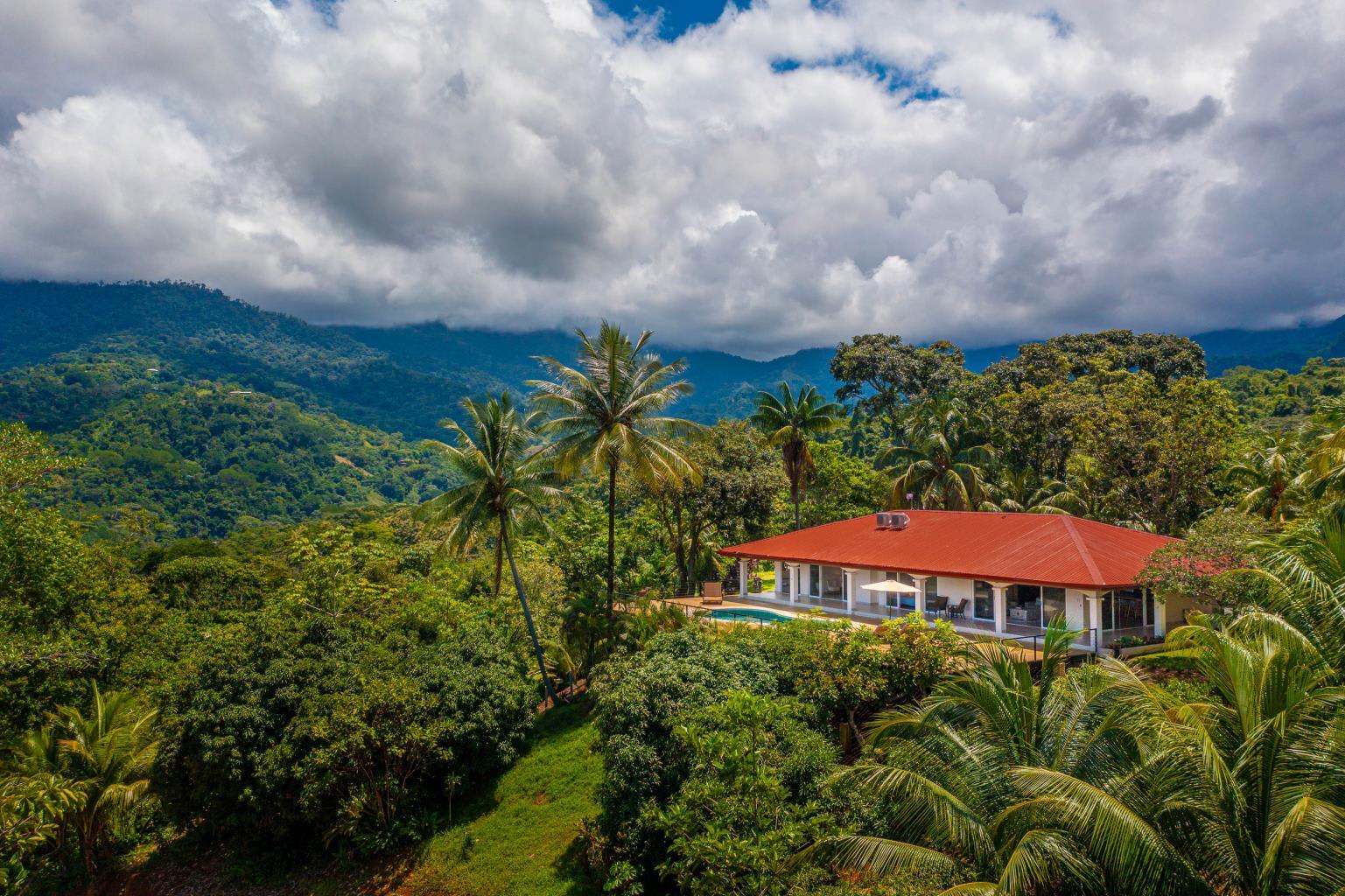 Gorgeous Hacienda-Style Home in Uvita with Ocean Views & in a Fantastic Location!!