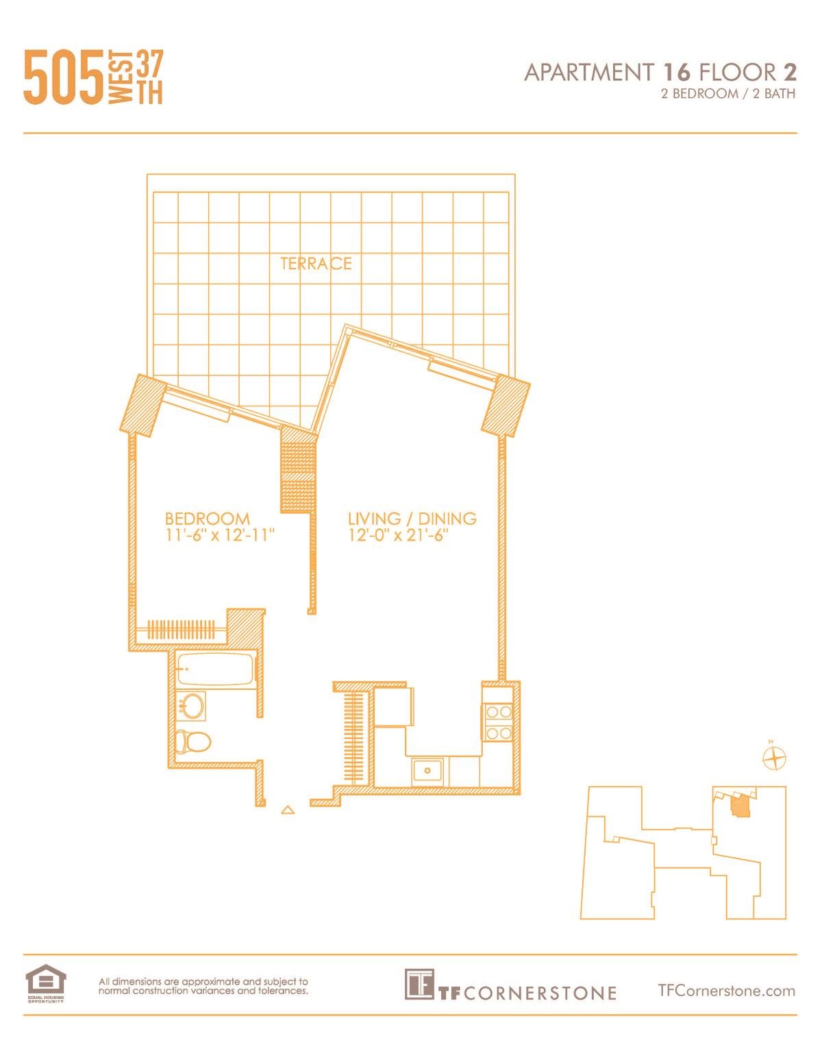 505 West 37th Street, Apt 216