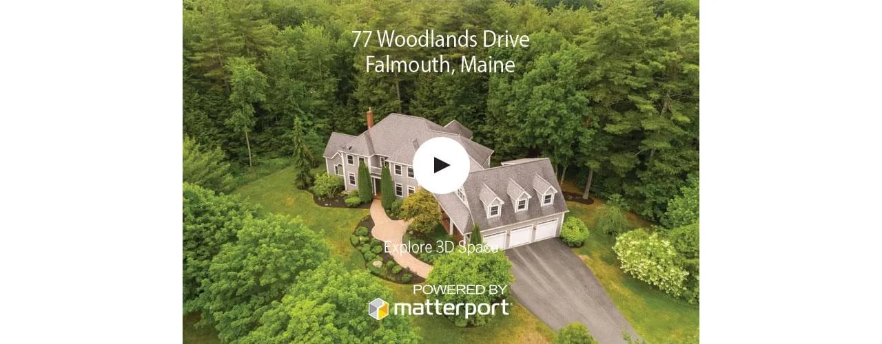 Virtual Open House – 77 Woodlands Drive, Falmouth, Maine