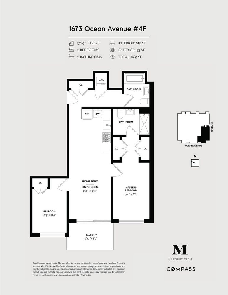 1673 Ocean Avenue, Unit 4F