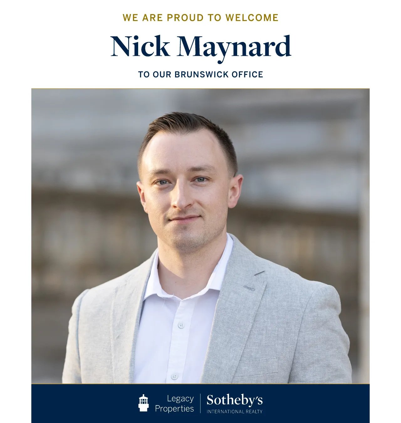 Brunswick Office Welcomes Nick Maynard