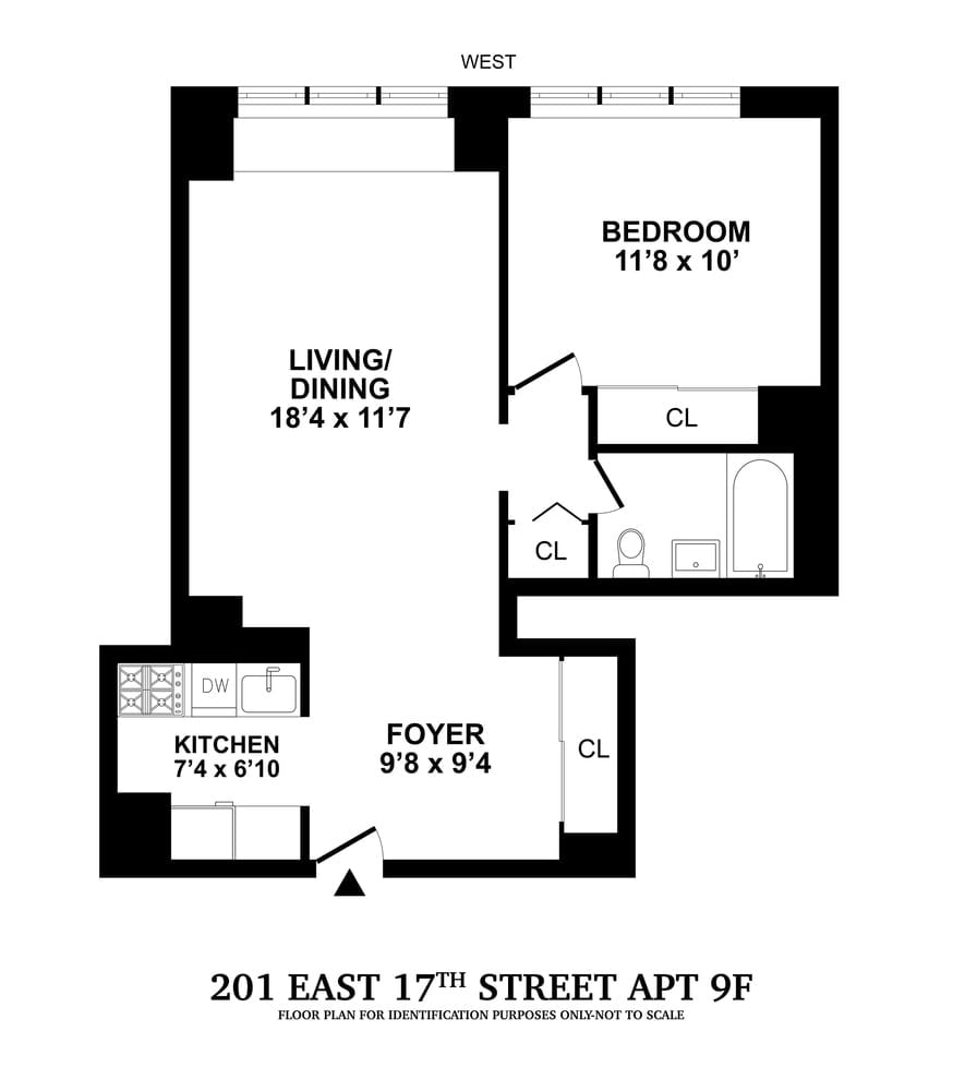 201 East 17th Street, 9F